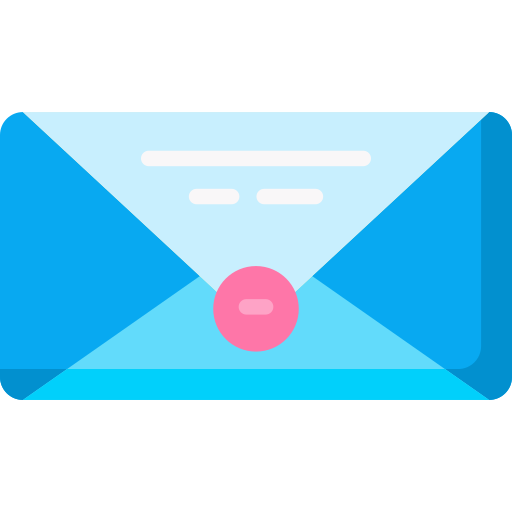 envelop Special Flat icoon