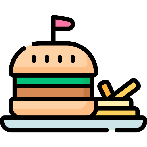 hambúrguer Special Lineal color Ícone
