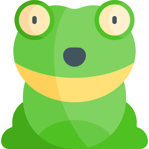 Frog  Kawaii Flat icon