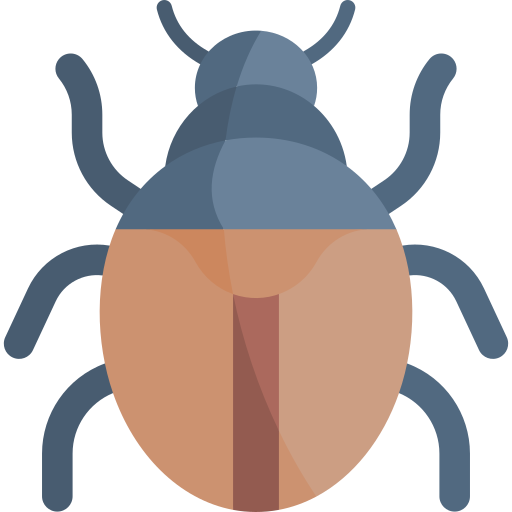 곤충 Kawaii Flat icon