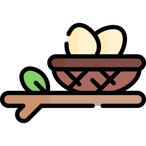 nest Kawaii Lineal color icon