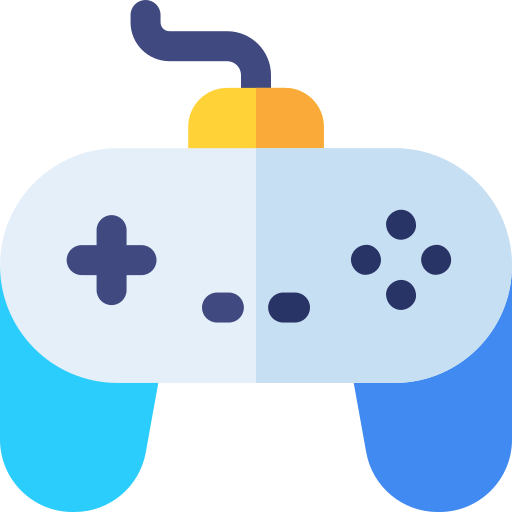 gamepad Basic Rounded Flat icon