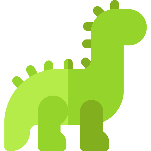 Dinosaur Basic Rounded Flat icon
