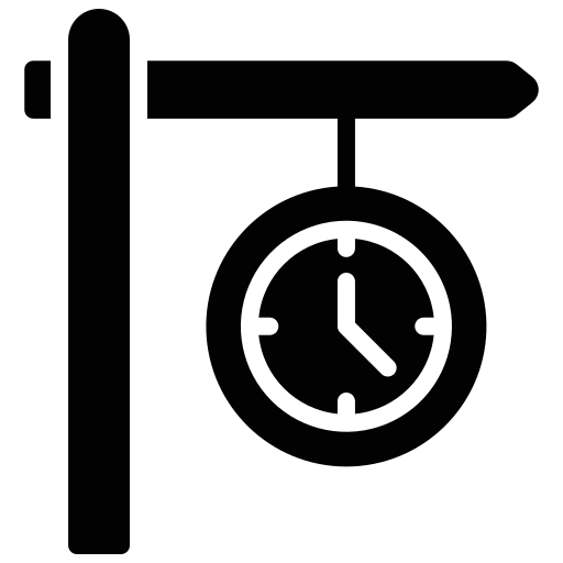벽 시계 Generic Glyph icon
