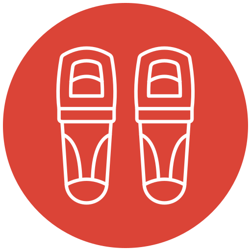 knie-beschermers Generic Flat icoon