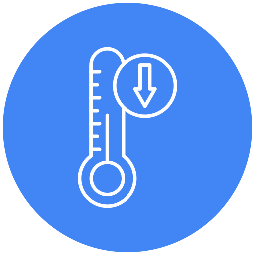 temperaturas bajas Generic Flat icono