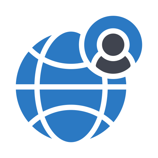 globalne połączenie Generic Blue ikona