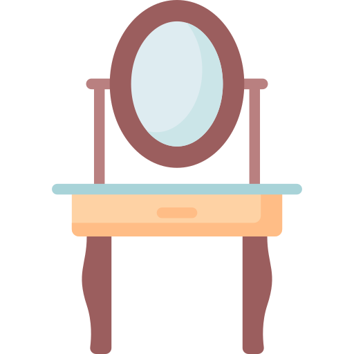 dressing table Special Flat icon