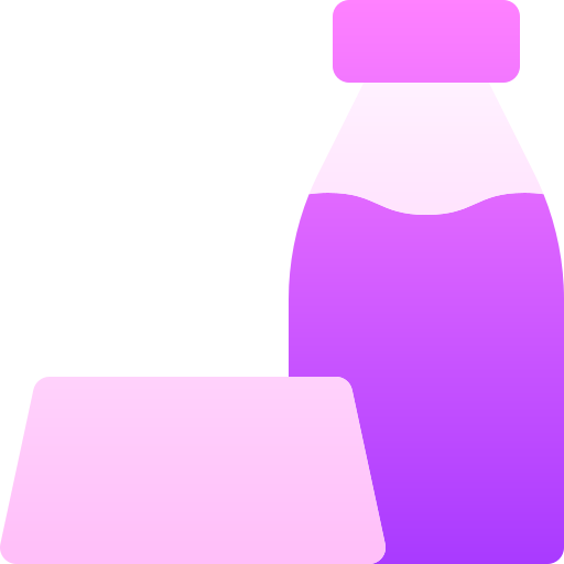 Milk Basic Gradient Gradient icon