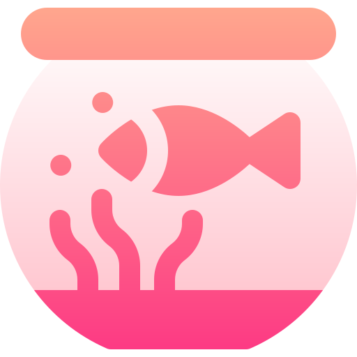 생선 그릇 Basic Gradient Gradient icon