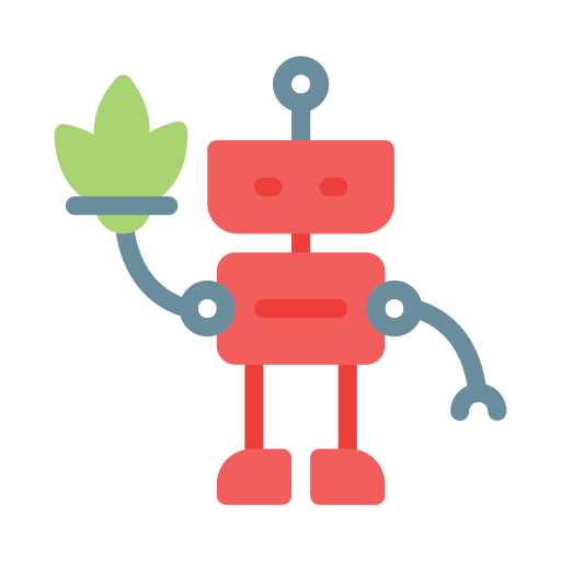 Robot Vector Stall Flat icon