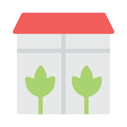 house plants Vector Stall Flat icon