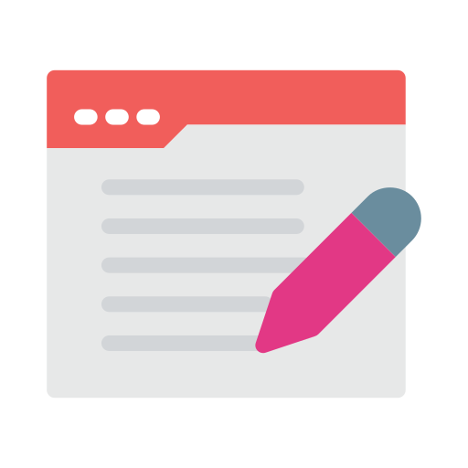 Writing Vector Stall Flat icon