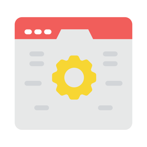 web-management Vector Stall Flat icon