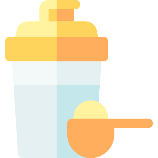 protein Basic Rounded Flat icon