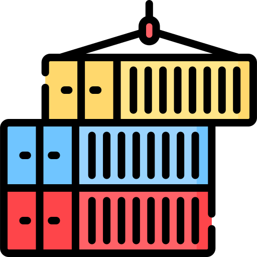 Containers Special Lineal color icon