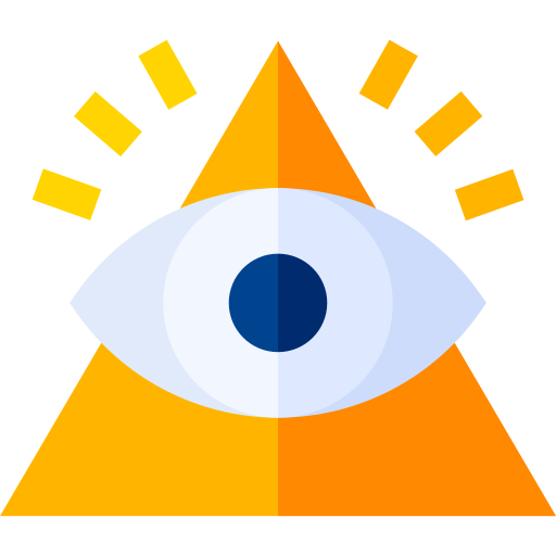 illuminati Basic Straight Flat icono