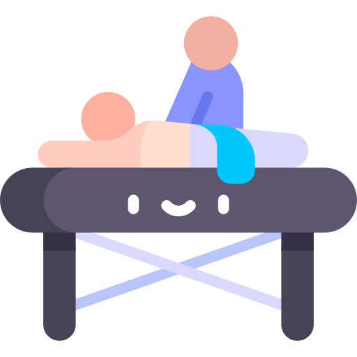 massaggio Kawaii Flat icona