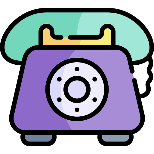 teléfono Kawaii Lineal color icono
