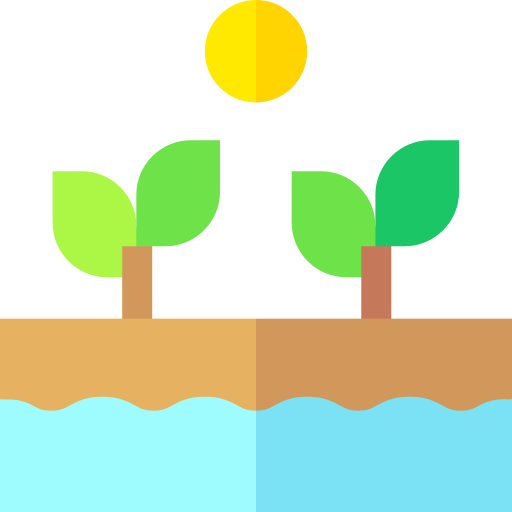Growth Basic Straight Flat icon