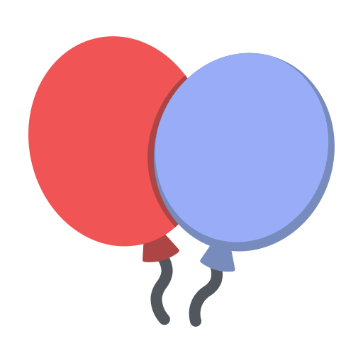 balony Generic Flat ikona