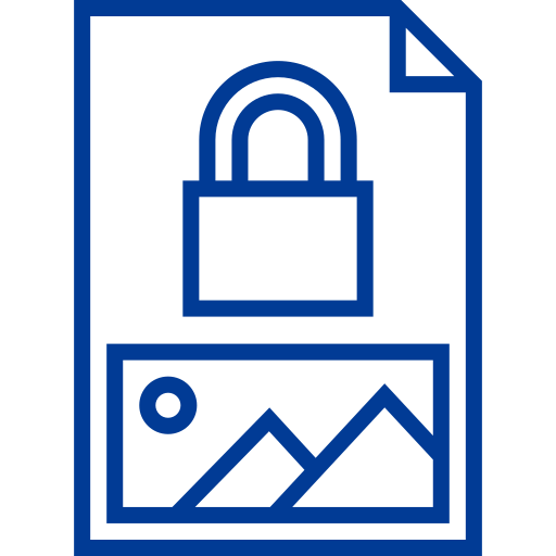 Lock Detailed bright Lineal icon