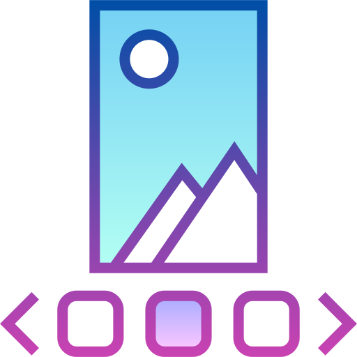 filter Detailed bright Gradient icon