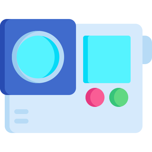 アクションカメラ Generic Flat icon