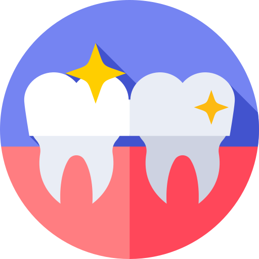 歯冠 Flat Circular Flat icon