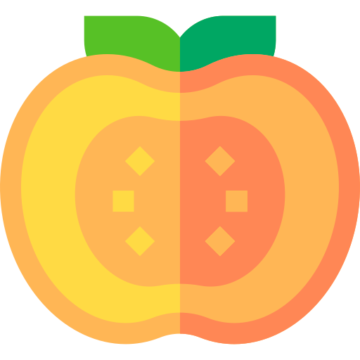 柿 Basic Straight Flat icon