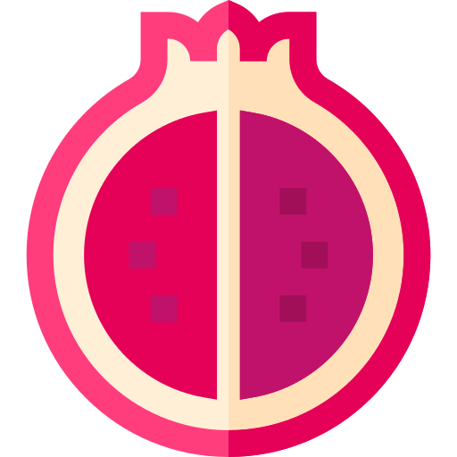 Pomegranate Basic Straight Flat icon