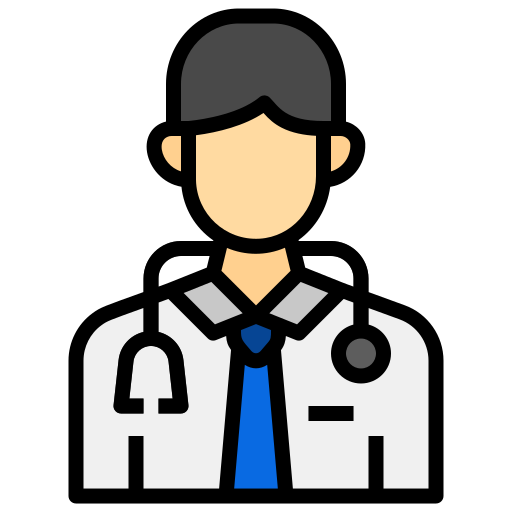 doctor Generic Outline Color icono