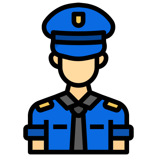policial Generic Outline Color Ícone
