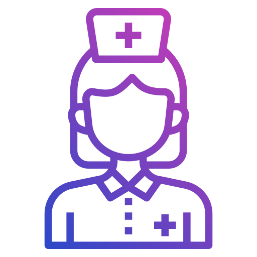 enfermera Generic Gradient icono