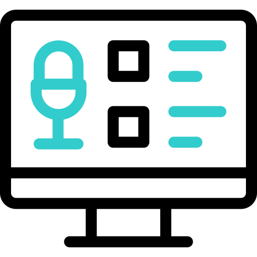 ordinateur Basic Accent Outline Icône