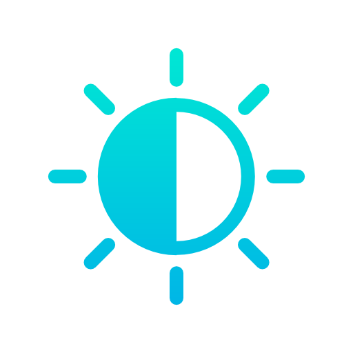 Brightness Kiranshastry Gradient icon