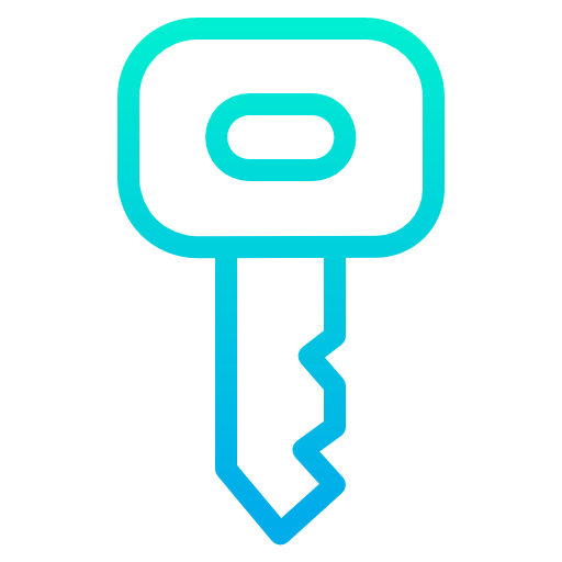 자동차 열쇠 Kiranshastry Gradient icon