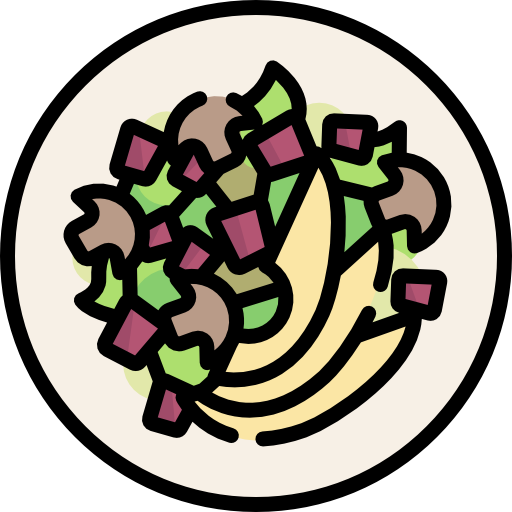 Веганская еда Special Lineal color иконка