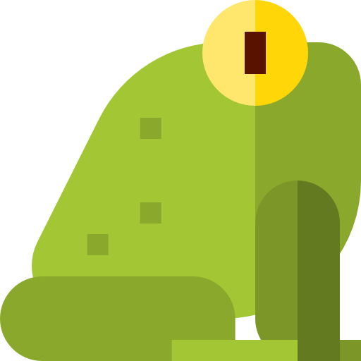 蛙 Basic Straight Flat icon
