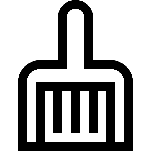 レーキ Basic Straight Lineal icon