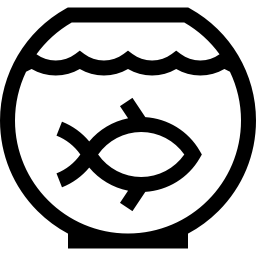 akwiarium Basic Straight Lineal ikona