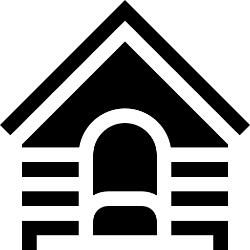 cane Basic Straight Filled icona