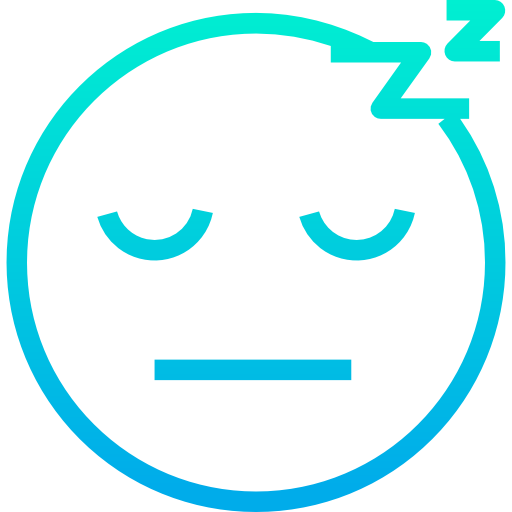 睡眠 Kiranshastry Gradient icon