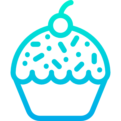 Muffin Kiranshastry Gradient icon
