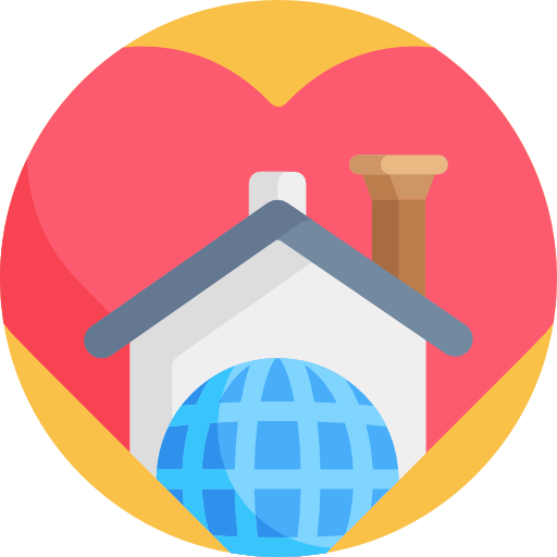 Home Detailed Flat Circular Flat icon