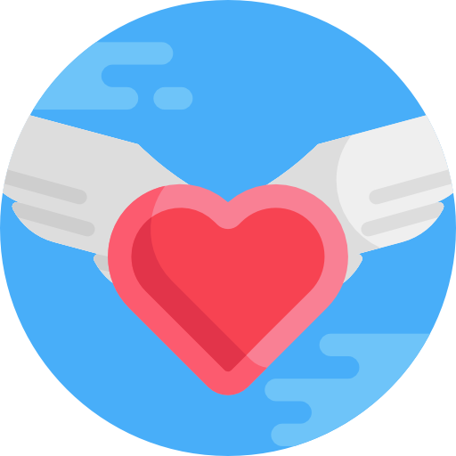 Сердце Detailed Flat Circular Flat иконка