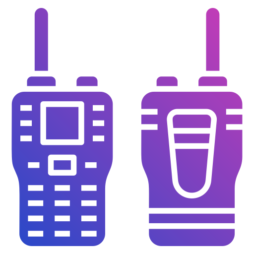 walkie-talkie Generic Flat Gradient icon