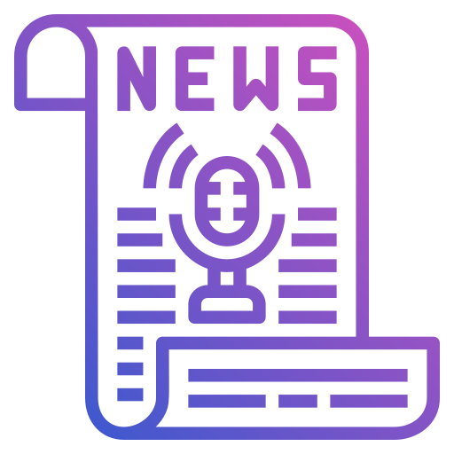 News podcast Generic Gradient icon