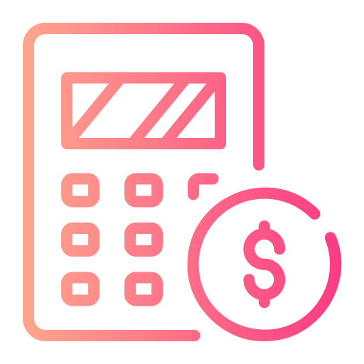 Calculator Generic Gradient icon