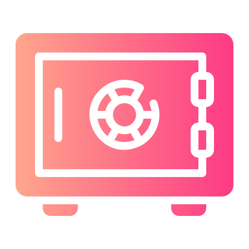 금고 Generic Flat Gradient icon